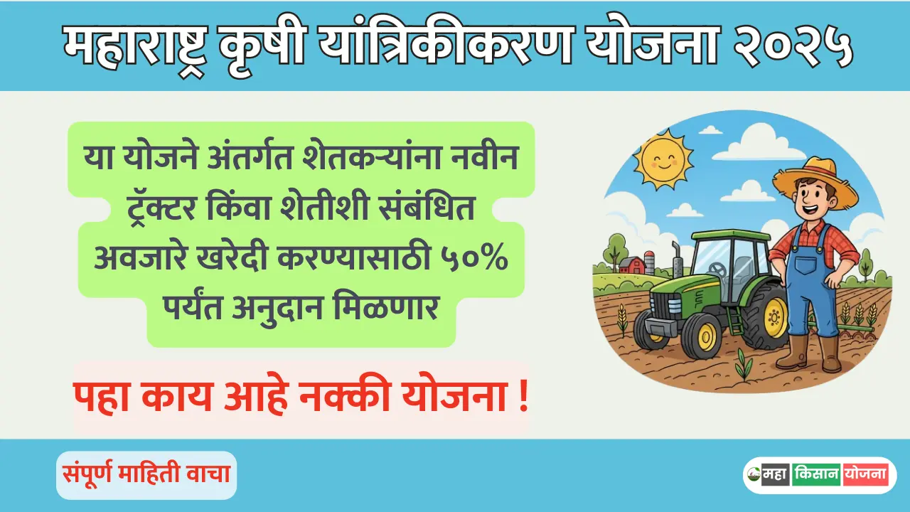 Krushi Yantrikikaran Yojana 2025