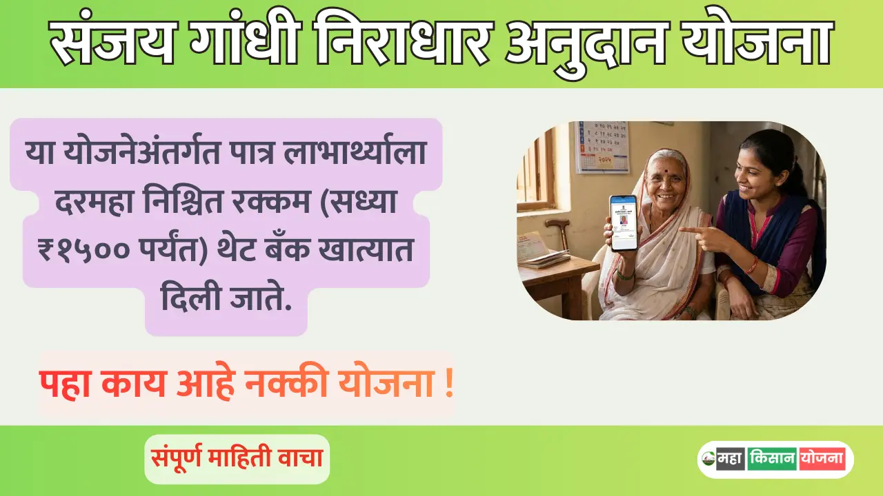 Sanjay Gandhi Niradhar Yojana 2025