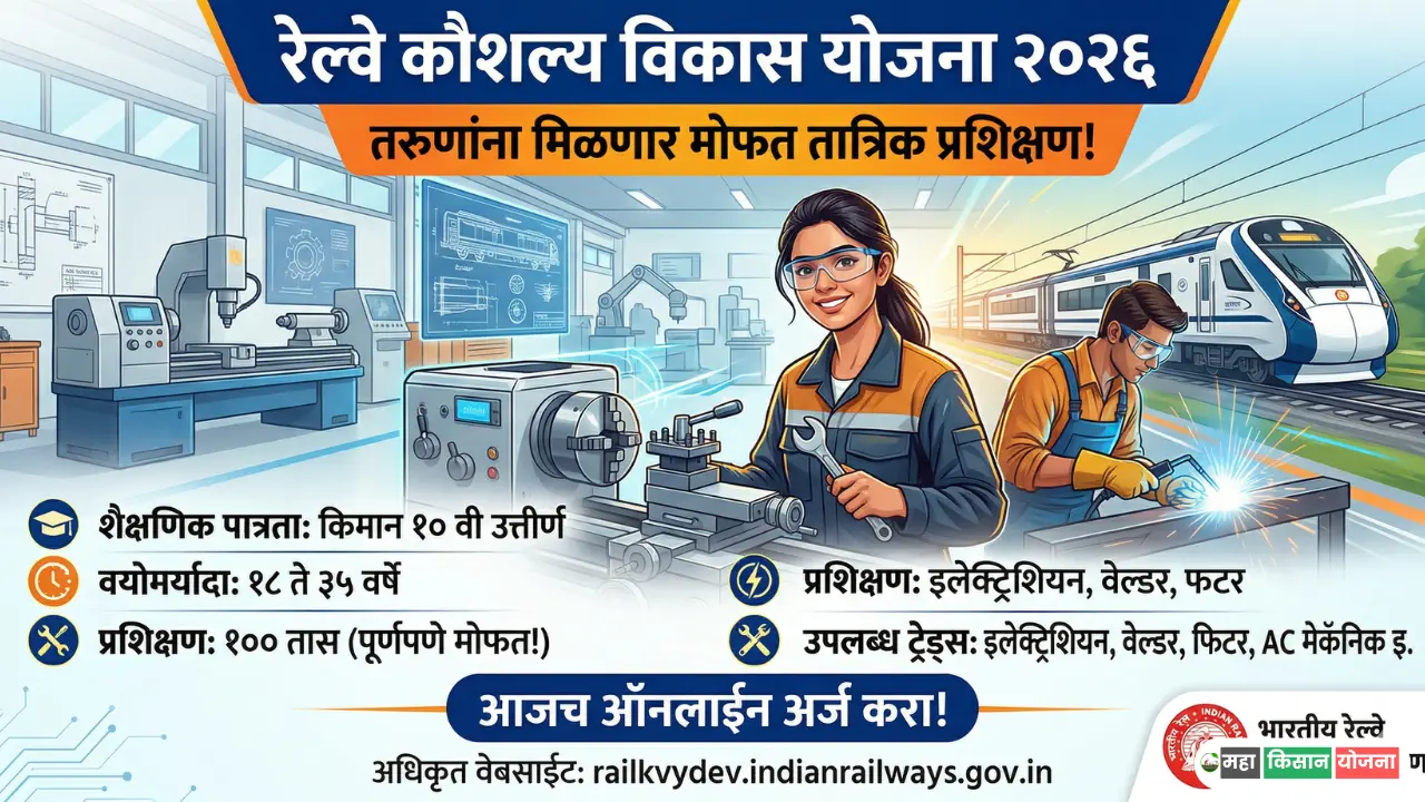 Railway kaushal vikas yojana 2026