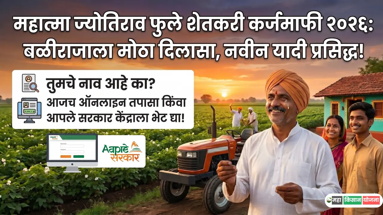 Mahatma Phule Shetkari Karjmukti Yojana 2026